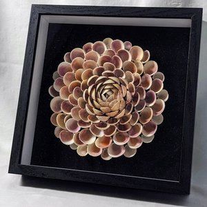8"x8" Shell Flower